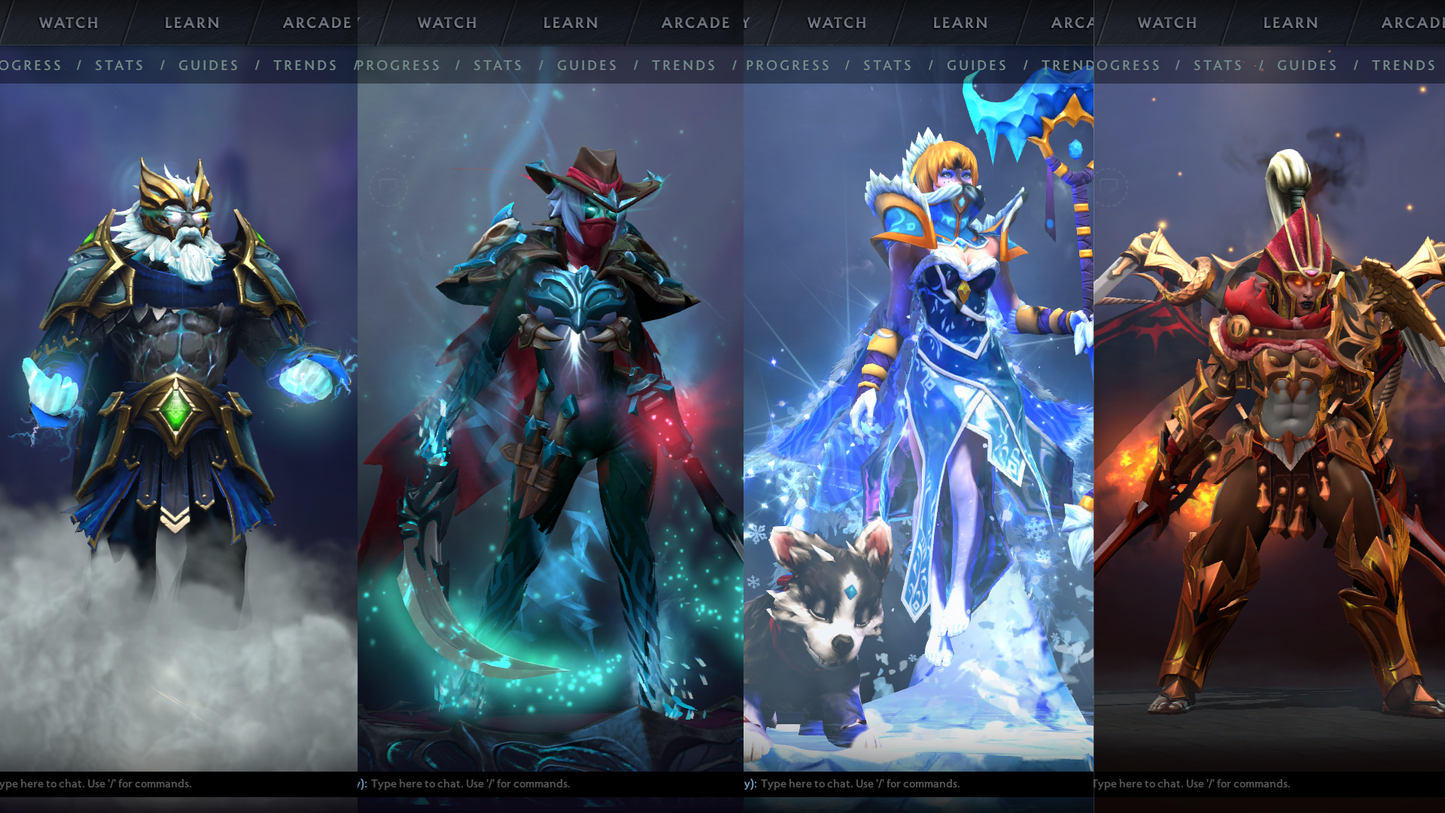 Immortal Leaderboard | MMR: 9186 - Behavior: 11432 | Battlepass: TI10 | 7 Arcanas - Wraith King, Windranger, Queen of Pain (Style 2 Unlocked), PA, Zeus, CM & Legion | 5 Personas | Tons of Cache Sets | 7800+ Matches Played | Complete Access