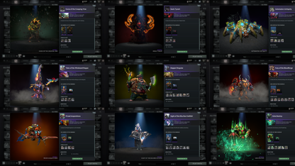 Crusader IV | MMR: 1988 | Battlepass: TI8+TI9 | Earthshaker & PA Arcanas | 3 Personas: Invoker, AM, Pudge | Lion's Green Hand | Axe & Tiny Prestige | 2 Terrains | Tons of Cache Sets | 2018 Account | Complete Access