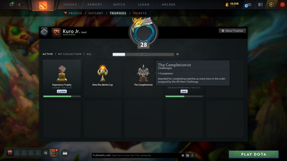Guardian V | Behavior Score: 10052 | Antimage Persona | Quick Que | Decent Sets | 400+ Hours | High Trophy Level | Full Access | High Summary