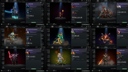 Crusader IV | MMR: 1988 | Battlepass: TI8+TI9 | Earthshaker & PA Arcanas | 3 Personas: Invoker, AM, Pudge | Lion's Green Hand | Axe & Tiny Prestige | 2 Terrains | Tons of Cache Sets | 2018 Account | Complete Access