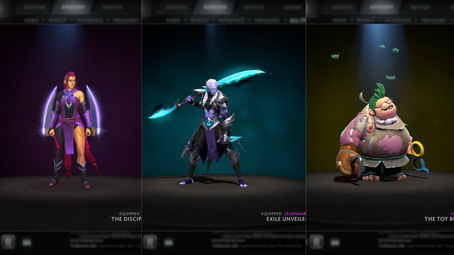 Crusader II | MMR: 1706 - Behavior: 10140 | Battlepass: TI7 | Arcanas - IO, Zeus, Rubick & CM | Kunkka Shark Immortal | 3 Personas | Many Cache Sets | 8000+ Hours | Complete Access