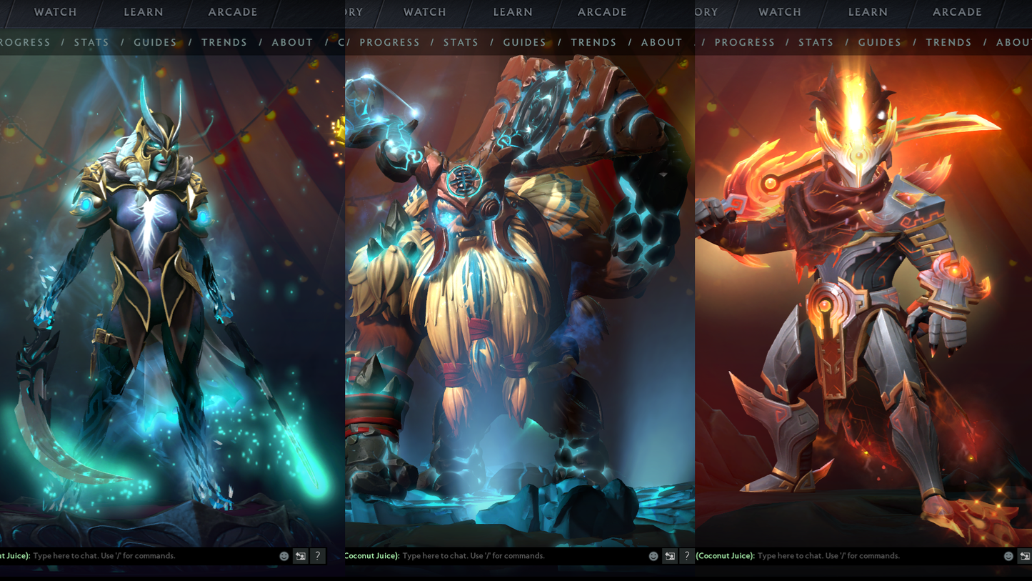 BATTLEPASS: TI8, TI9, TI10, TI11, NEMESTICE - SPECIAL COLLECTOR'S ACCOUNT - 12 ARCANAS: SPEC, ES, WK, QOP, WR, VOID, RAZOR, PA, JUGG, RUBICK, ZEUS & LINA + LION'S GREEN HAND, DARK ARTISTRY & TINY PRESTIGE | TONS OF CACHE SETS | ALL PERSONAS | TERRAINS