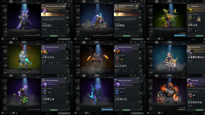 AGHANIMS BATTLEPASS | Drow Ranger (Style 2), Phantom Assassin, Jugg & Terrorblade Arcanas | 6 Personas: Invoker, CM, AM, PA, Pudge & Mirana | Hoodwink Prestige | Tons of Cache Sets & Items | Fully Stacked Account | 8,200+ Hours Played | Complete Access