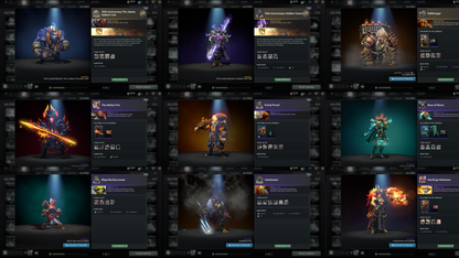 Divine I | MMR: 4740 | Battlepass: TI11 | 6 Arcanas: Razor, Zeus, Lina, Rubick, Pudge & Legion | 5 Personas: PA, CM, Invoker, AM & Mirana | Primal Prestige | Tons of Cache Sets & Items | Fully Stacked Account from 2016 | Complete Access