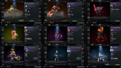 Immortal | MMR: 7582 - Behavior: 10379 | Collector's Account | 4 Arcanas - Zeus, Monkey King, Rubick, Lina | Mirana Persona | Tons of Cache Sets | Expensive Immortals | 9300+ Hours Played | Complete Access