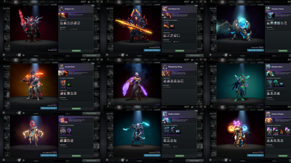 Archon V | MMR: 2921 - Behavior: 12000 | Battlepass: TI6, TI7, TI10, TI11 | 16,722 Hours Played & 10,180 Matches Played | 10 Exclusive Arcanas | 6 Latest Personas | Tons of Collector's Cache and Items | Trophy Level: 613 | Full Access