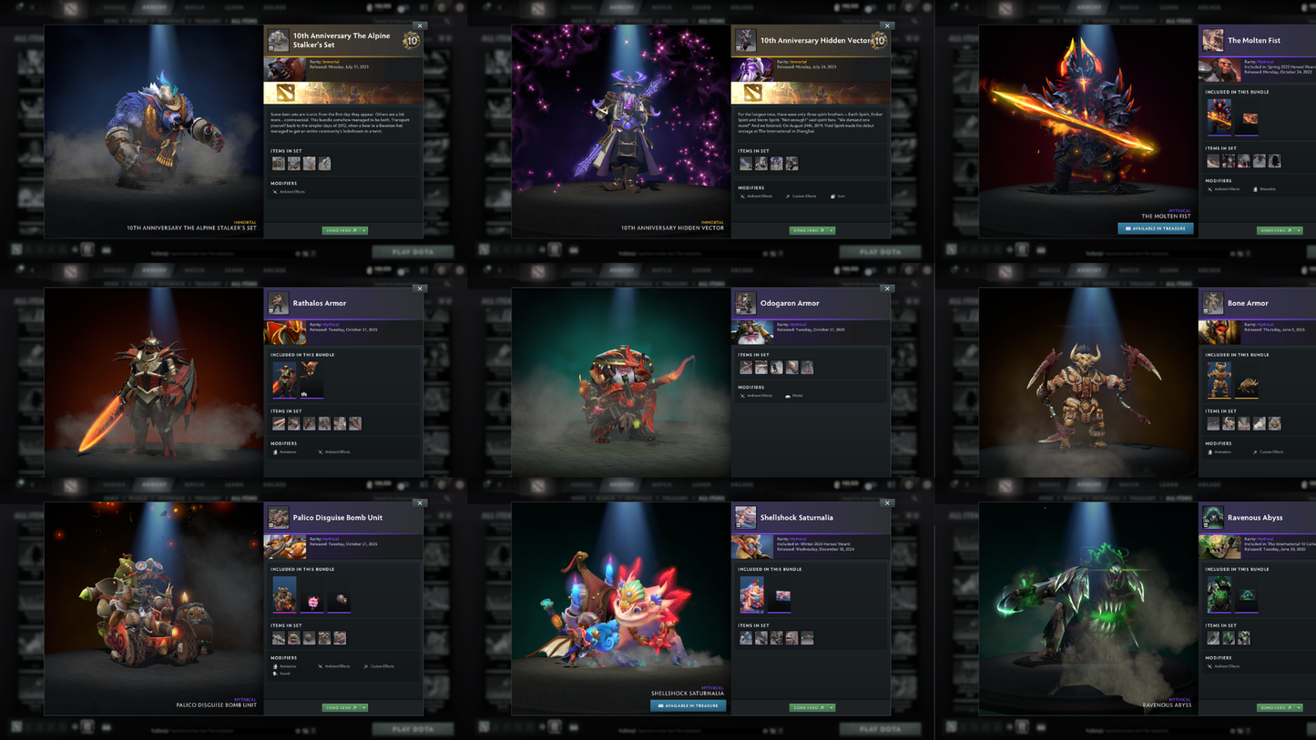 Immortal Leaderboard | MMR: 9186 - Behavior: 11432 | Battlepass: TI10 | 7 Arcanas - Wraith King, Windranger, Queen of Pain (Style 2 Unlocked), PA, Zeus, CM & Legion | 5 Personas | Tons of Cache Sets | 7800+ Matches Played | Complete Access