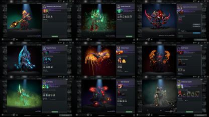 Ancient II | MMR 4115 | Behavior 12000 |BATTLEPASS: AGHNIMS, TI11 - DROW, RAZOR, VOID, PA, PUDGE ARCANA + MIRANA, CM, PA, AM PERSONA + MANY RARE CACHES!!