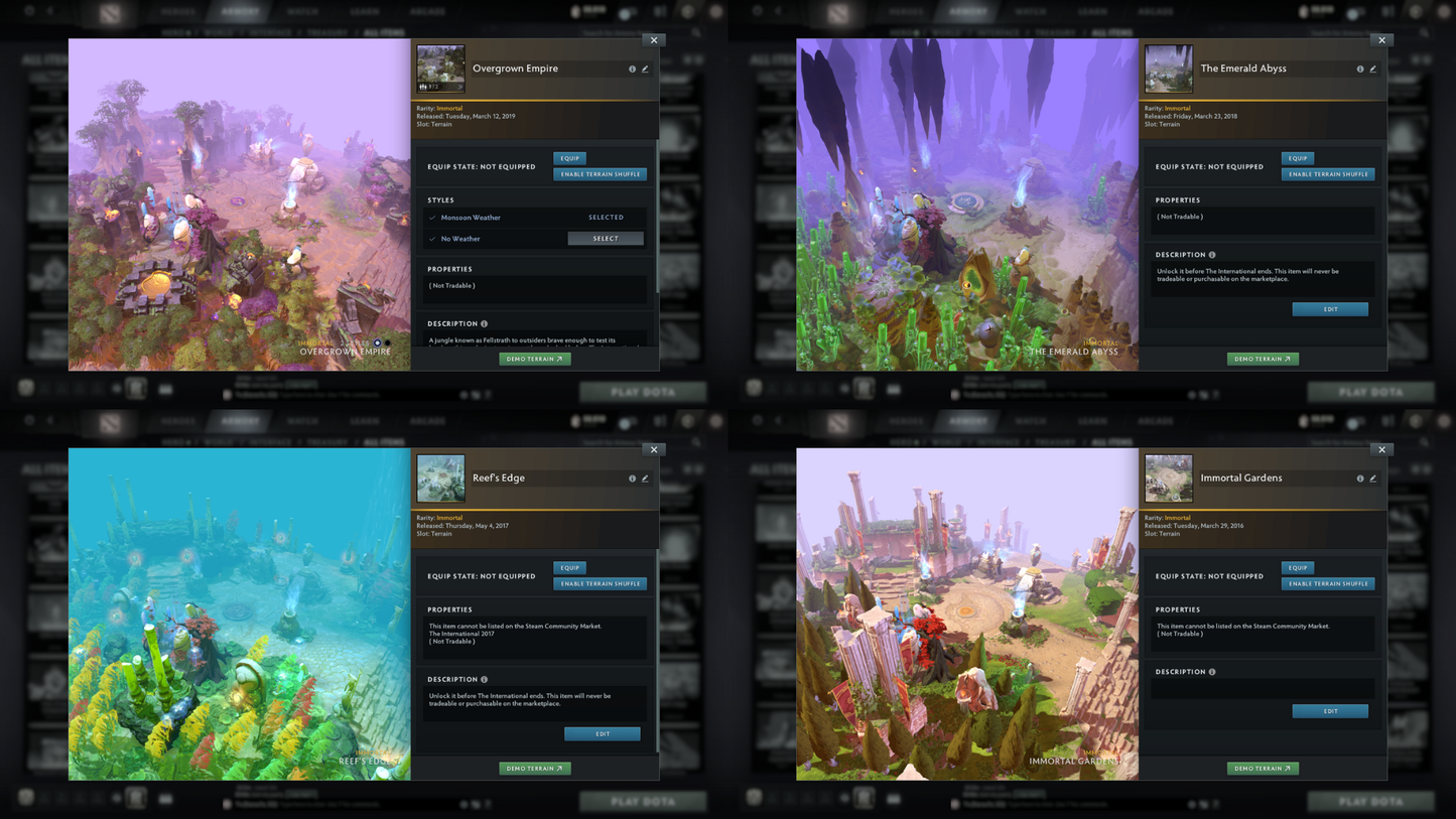 Archon II | MMR: 2433 - Behavior: 12000 | Battlepass: TI7, TI8, TI9, TI11 | 11,264 Hours Played | Arcanas: Earthshaker, IO, Razor, Void | 6 Arcanas In Total | 4 Latest Personas | 4 Exclusive Terrains | Tons of Collector's Cache and Items