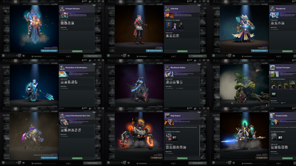 Divine I | MMR: 4740 | Battlepass: TI11 | 6 Arcanas: Razor, Zeus, Lina, Rubick, Pudge & Legion | 5 Personas: PA, CM, Invoker, AM & Mirana | Primal Prestige | Tons of Cache Sets & Items | Fully Stacked Account from 2016 | Complete Access