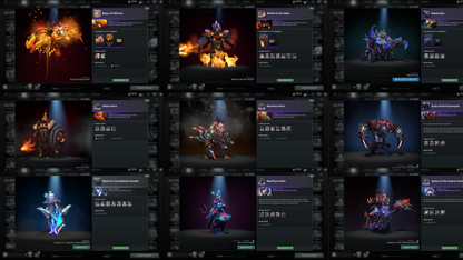 Immortal | MMR: 7582 - Behavior: 10379 | Collector's Account | 4 Arcanas - Zeus, Monkey King, Rubick, Lina | Mirana Persona | Tons of Cache Sets | Expensive Immortals | 9300+ Hours Played | Complete Access