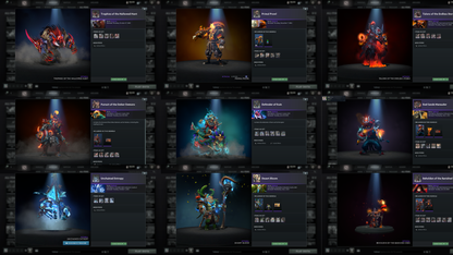 Immortal Leaderboard | MMR: 9186 - Behavior: 11432 | Battlepass: TI10 | 7 Arcanas - Wraith King, Windranger, Queen of Pain (Style 2 Unlocked), PA, Zeus, CM & Legion | 5 Personas | Tons of Cache Sets | 7800+ Matches Played | Complete Access