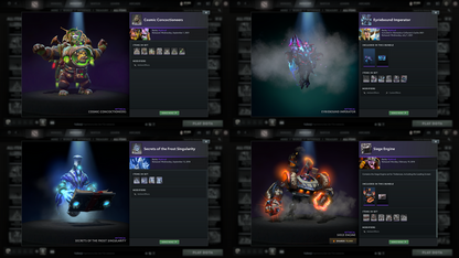 Archon II | MMR: 2476 - Behavior: 11594 | Battlepass: Nemestice, TI11 | Arcanas: Spectre, Faceless Void, Razor, Lina | Personas: Dark Artistry Invoker, DK, PA, CM, Mirana | Many Cache Sets & Items Inside | Full Access