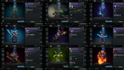 Battlepass: TI11 | Arcanas: Faceless Void (LVL 2), Razor, Shadow Fiend, Phantom Assassin, Zeus, Juggernaut | ALL 6 Personas | Fully Stacked with Expensive Cache Sets