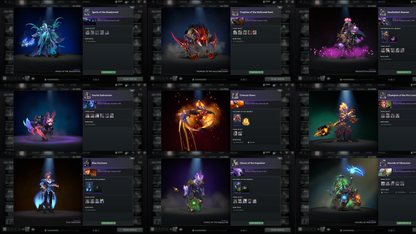 Divine I | MMR: 4740 | Battlepass: TI11 | 6 Arcanas: Razor, Zeus, Lina, Rubick, Pudge & Legion | 5 Personas: PA, CM, Invoker, AM & Mirana | Primal Prestige | Tons of Cache Sets & Items | Fully Stacked Account from 2016 | Complete Access