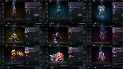 Archon V | MMR: 2921 - Behavior: 12000 | Battlepass: TI6, TI7, TI10, TI11 | 16,722 Hours Played & 10,180 Matches Played | 10 Exclusive Arcanas | 6 Latest Personas | Tons of Collector's Cache and Items | Trophy Level: 613 | Full Access