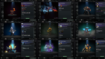 Archon III | MMR: 2600 - Behavior: 12000 | BATTLEPASS: TI7, TI8 & TI10 | 6 Arcanas - Wraith King, Windranger, Queen of Pain, IO, Techies & LC | Lion's Green Hand | Kunkka's Shark Immortal | 3 Personas | 4 Terrains | Cache Sets | 7400+ Matches