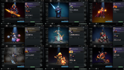 AGHANIMS BATTLEPASS | Drow Ranger (Style 2), Phantom Assassin, Jugg & Terrorblade Arcanas | 6 Personas: Invoker, CM, AM, PA, Pudge & Mirana | Hoodwink Prestige | Tons of Cache Sets & Items | Fully Stacked Account | 8,200+ Hours Played | Complete Access