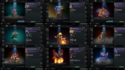 Immortal Leaderboard | MMR: 9186 - Behavior: 11432 | Battlepass: TI10 | 7 Arcanas - Wraith King, Windranger, Queen of Pain (Style 2 Unlocked), PA, Zeus, CM & Legion | 5 Personas | Tons of Cache Sets | 7800+ Matches Played | Complete Access