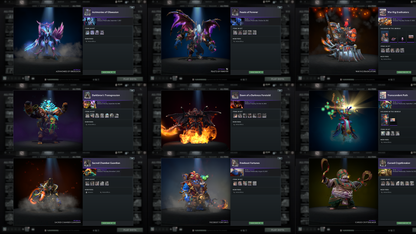 Divine I | MMR: 4740 | Battlepass: TI11 | 6 Arcanas: Razor, Zeus, Lina, Rubick, Pudge & Legion | 5 Personas: PA, CM, Invoker, AM & Mirana | Primal Prestige | Tons of Cache Sets & Items | Fully Stacked Account from 2016 | Complete Access