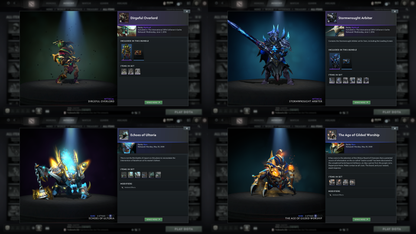 Archon II | MMR: 2433 - Behavior: 12000 | Battlepass: TI7, TI8, TI9, TI11 | 11,264 Hours Played | Arcanas: Earthshaker, IO, Razor, Void | 6 Arcanas In Total | 4 Latest Personas | 4 Exclusive Terrains | Tons of Collector's Cache and Items
