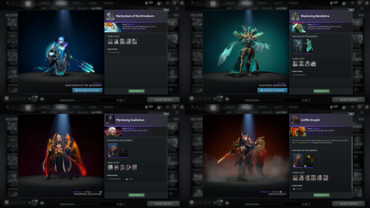 Legend I | MMR: 3119 | Behavior Score: 11497 | x316 MMR DD TOKENS | 3 Arcanas: Monkey King, Juggernaut, Terrorblade | 4 Latest Personas: PA, AM, Invoker, CM | Latest Cache Sets | Mainpool | Trophy Level: 205 | Full Access