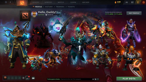Battlepass TI7 Immortal Rank Account with IO Arcana [Read Note In Description!]
