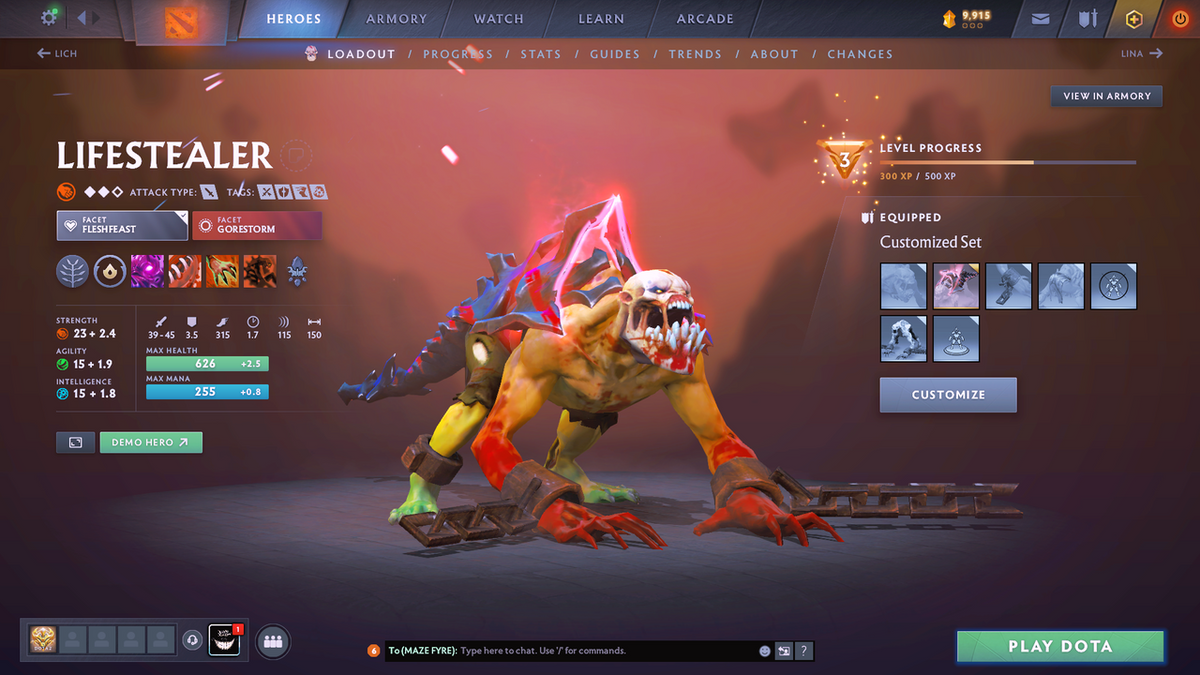 Legend I | MMR: 3452 - Behavior Score: 8446 | Many Immortals & Items Inside | Full Access