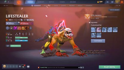 Legend I | MMR: 3452 - Behavior Score: 8446 | Many Immortals & Items Inside | Full Access