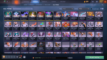 Legend I | MMR: 3452 - Behavior Score: 8446 | Many Immortals & Items Inside | Full Access