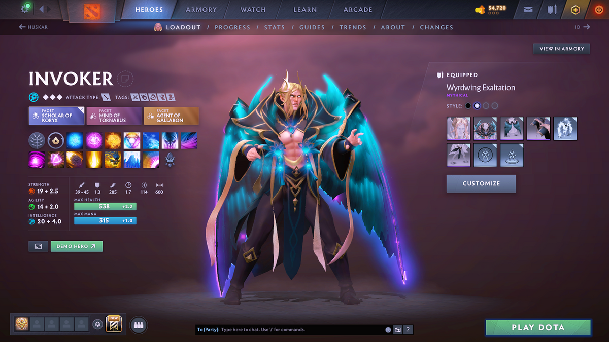 Herald V | MMR 584 | Behavior 10475 | Mainpool | Fast Queue | Stacked with Immortals + Many Sets!!!