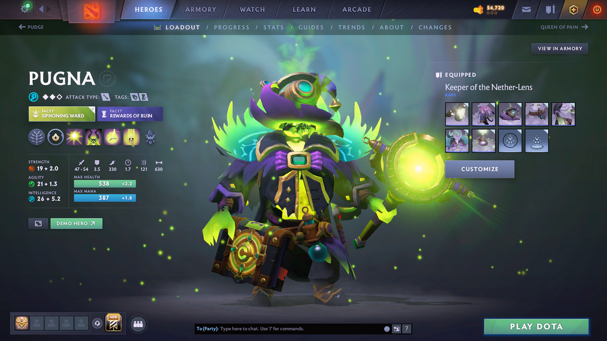 Herald V | MMR 584 | Behavior 10475 | Mainpool | Fast Queue | Stacked with Immortals + Many Sets!!!