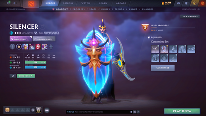 Divine I | MMR 4647 | Behavior 9551 | Hours Played 2272 | Mainpool | Juggernaut Arcana | Fully Stacked with Immortals and Sets!!