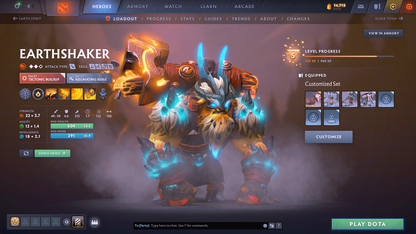 Divine I | MMR 4647 | Behavior 9551 | Hours Played 2272 | Mainpool | Juggernaut Arcana | Fully Stacked with Immortals and Sets!!