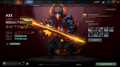 Archon II | MMR: 2530 - Behavior Score: 10011 | Juggernaut Arcana | Anti Mage Persona | Latest Cache Sets | Complete 10th Anniversary Sets | Many Immortals Inside | Mainpool | Trophy Level: 157 | Full Access
