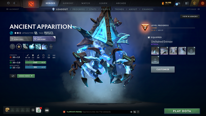 Herald IV | MMR: 344 - Behavior Score: 7651 | 5564 Hours Played | Legion Commander Arcana | Crystal Maiden Latest Persona | Recent Cache Sets | Many Immortals Inside | Mainpool | Trophy Level: 241 | Full Access