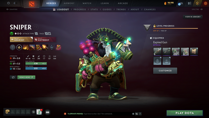 Herald IV | MMR: 344 - Behavior Score: 7651 | 5564 Hours Played | Legion Commander Arcana | Crystal Maiden Latest Persona | Recent Cache Sets | Many Immortals Inside | Mainpool | Trophy Level: 241 | Full Access