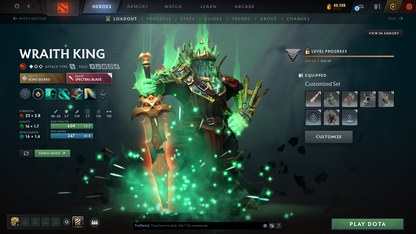 Herald III | MMR: 199 - Behavior Score: 6530 | 1729 Hours Played | Juggernaut Arcana | Crystal Maiden & Mirana Persona | Complete 10th Anniversary Sets | Many Immortals Inside | Mainpool | Trophy Level: 238 | Full Access