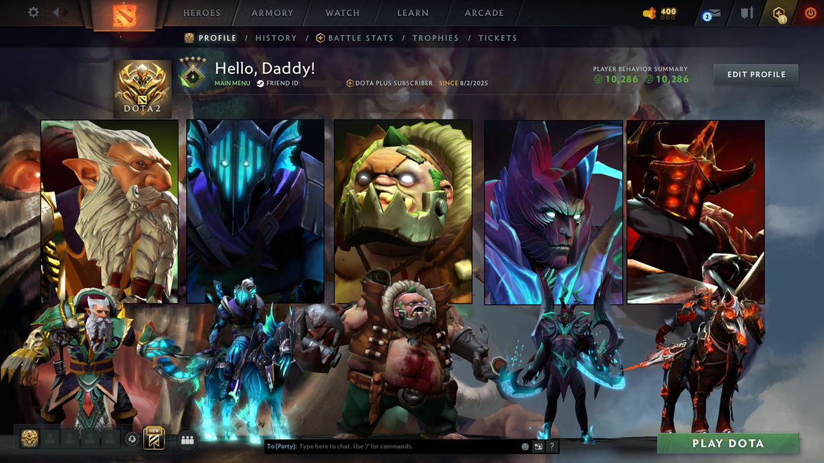 Herald V | MMR: 542 - Behavior Score: 10286 | Some Items Inside | Fast Queue | Full Access