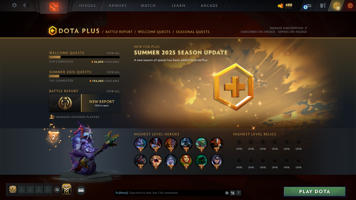 Herald V | MMR: 542 - Behavior Score: 10286 | Some Items Inside | Fast Queue | Full Access
