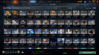 Immortal | MMR: 7034 - Behavior: 9700 | Many Sets inside | Full Access | Mainpool | Trophy Level: 91