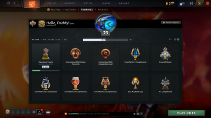 Legend I | MMR 3017 | Behavior 9345 | Fast Queue | Toy Butcher + Invoker Kid + CM Persona | Latest Cache + Many Items!!!