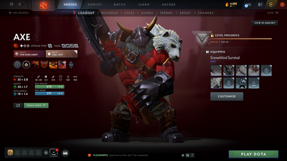 Legend I | MMR 3017 | Behavior 9345 | Fast Queue | Toy Butcher + Invoker Kid + CM Persona | Latest Cache + Many Items!!!
