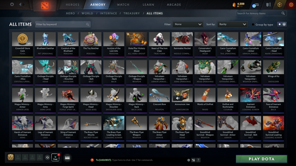 Legend I | MMR 3017 | Behavior 9345 | Fast Queue | Toy Butcher + Invoker Kid + CM Persona | Latest Cache + Many Items!!!