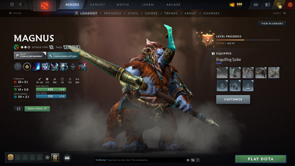 Herald III | MMR: 278 - Behavior Score: 11250 | Many Sets Inside | Fast Queue | Trophy Level: 60 | Full Access