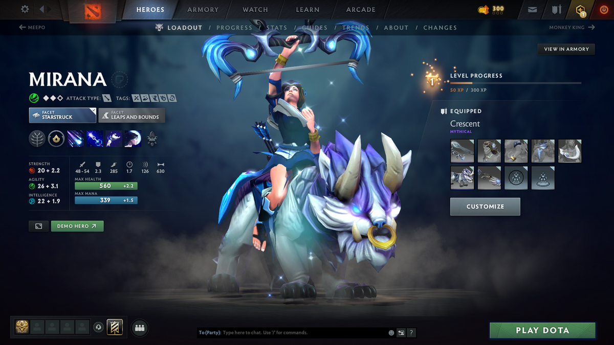 Herald III | MMR: 278 - Behavior Score: 11250 | Many Sets Inside | Fast Queue | Trophy Level: 60 | Full Access