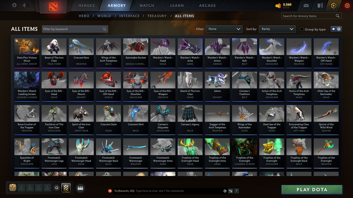 Guardian V | MMR 1388 | Behavior 10958 | Fast Queue | Many items inside | Full Access