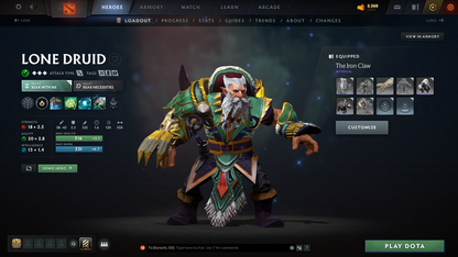 Guardian V | MMR 1388 | Behavior 10958 | Fast Queue | Many items inside | Full Access