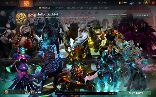 Immortal | MMR: 6541 | Behavior: 12000 | Decent Items Inside | Full Access | Fast Queue | Calibrated | Instant Delivery