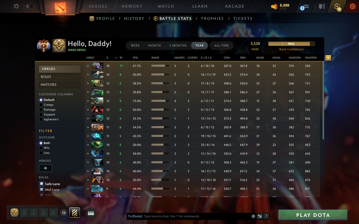 Immortal | MMR: 5530 | Behavior: 12000 | Decent Items Inside | Full Access | Fast Queue | Calibrated | Instant Delivery